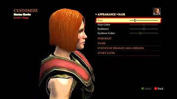 Dragon Age 2: Character Creation - "The Birth of a Champion"