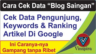Cara Melihat Data Keyword Website Kompetitor dengan Ubersuggest