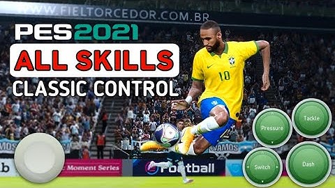 ALL SKILLS FOR BEGINNERS PES 2021 MOBILE (classic control)