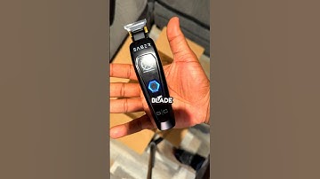 I got a package from Stylecraft: New Saber Trimmer #barber #stylecraft
