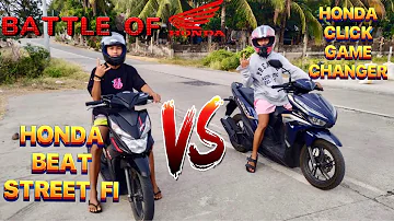Battle of Honda Scooter | Honda Click Game Changer vs Honda Beat Street FI | Factory Stock