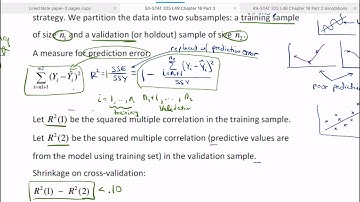 Applied Regression L49 Chapter 16 Part 3 Model Selection