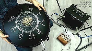 Guda Double FX. Zen Trance/Equinox scale with new effect/preamp/mixer pedal.