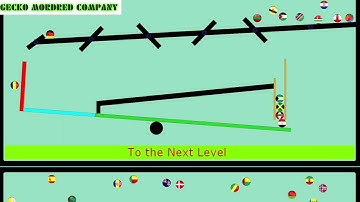 Country Marble Race Game Wooden Marble Run Alternative Game Style in Algodoo