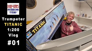 Trumpeter Titanic 1:200 modelbouw Vlog #01 