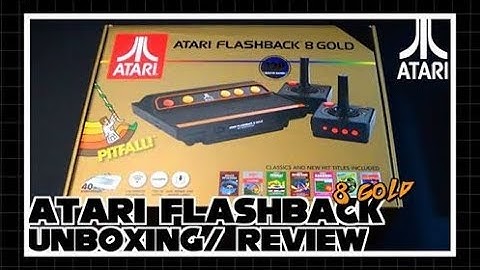 Atari Flashback 8 Gold HD Unboxing and Review