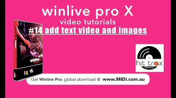 WinLive Pro Synth 10 #14 Link Text Video Images & PDF