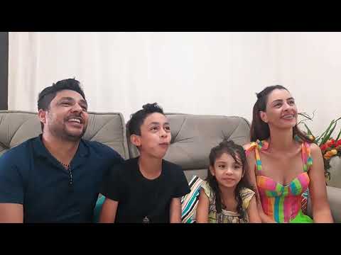 leãozinho do Forró e Alejandro Rodrigues e família- reação da apresentação The Voice kids