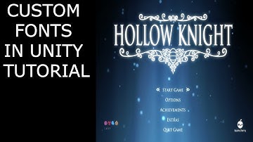 How to easily import custom fonts into Unity (Unity Tutorial)