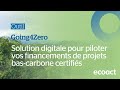 Going4zero  votre solution digitale pour piloter votre stratgie de compensation carbone