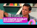 Whut? Gio Kemper schrijft in handstand? | Leerjaar 1 & 2