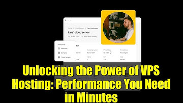 Unlocking the Power of VPS Hosting: Performance You Need in Minutes