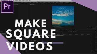 How to Make Square Videos In Premiere Pro screenshot 1