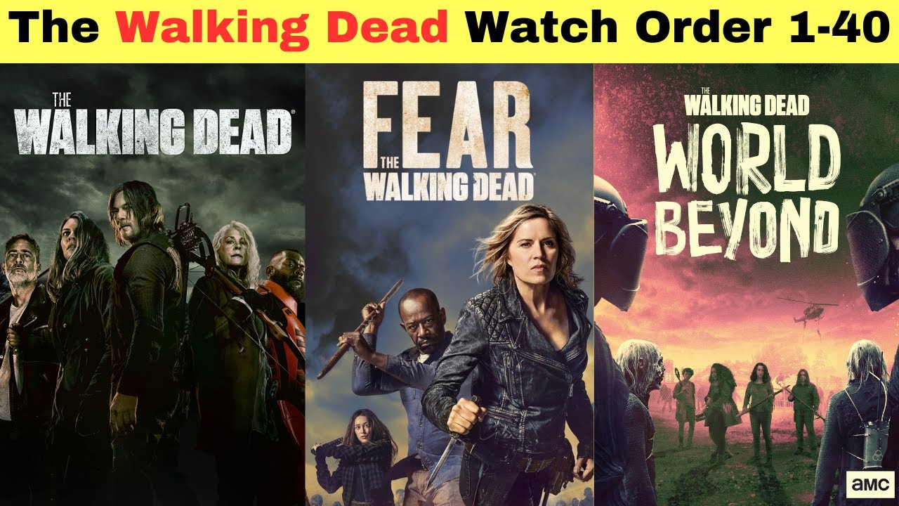 How to watch The Walking Dead series in order #netflix All Walking Dead series watch order | - YouTube