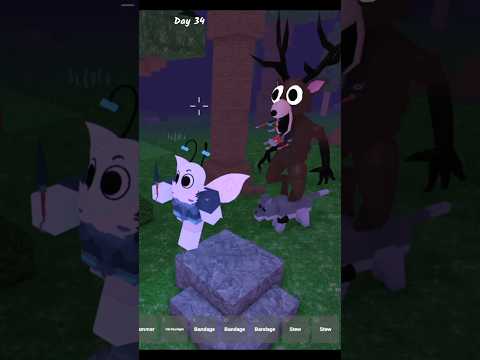 100 Kunai Vs Deer 99 Nights In The Forest 99nightsintheforest 99nights Roblox