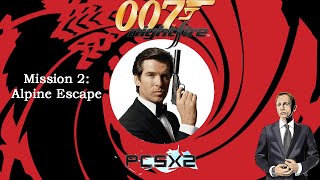 007 Nightfire | Mission 2 : Alpine Escape | GAMEPLAY - PCSX2 [PS2 Emulator] [no commentary]