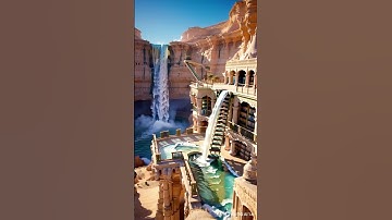 EGYPTIAN HIDDEN ARCHITECTURES | AI-Created Cinematic Architecture | #shorts