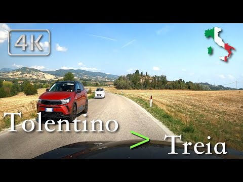 Scenic Drive (Marche), Italy [Tolentino ⩾ Treia] July 2022 | ⛅