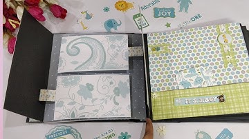 Floating Pop up card tutorial | Scrapbook page ideas | Easy Cards For Scrapbook | Slider card|Part 4