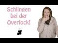 Schlingen bei der Overlocknaht? #overlocktipps #overlockqueen