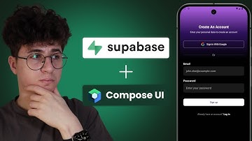 Supabase Auth with Email and Google + Login UI + Credentials Manager  -  Jetpack Compose