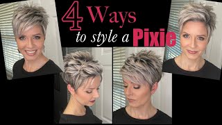 Pixie Hair Tutorials 4 Styles In 1 Video