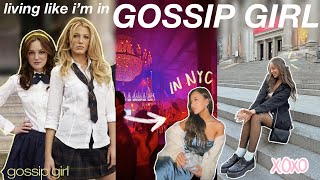 LIVING LIKE IM IN GOSSIP GIRL FOR THE DAY (in NYC!) | central station, the met steps, partying, etc!