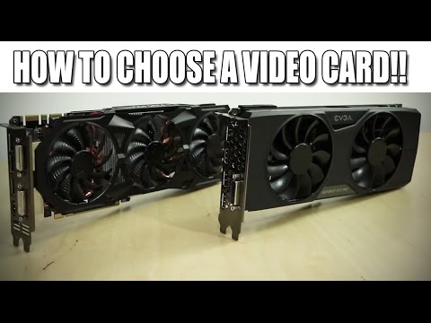 Video: How To Choose A Video Card In