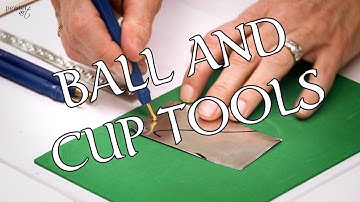 Metal Embossing: Ball and Cup Tools Tutorial