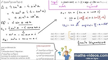 déterminer le module et l