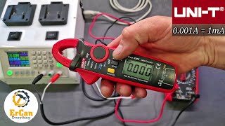 UNI-T UT210E AC/DC Digital Mini Clamp Meter True RMS 2000 Counts 0.001A milliamp Clamp Meter