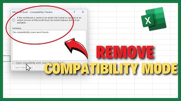 Compatibiliteitsmodus in Excel verwijderen