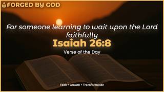 Full 5-Minute Devotion | Isaiah 26:8 | Daily Scripture Reflection Guide