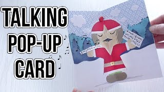 Talking Pop-Up Card - EASY DIY