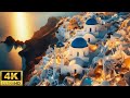 Santorini 4K - Scenic Relaxation Film With Inspiring Cinematic Music