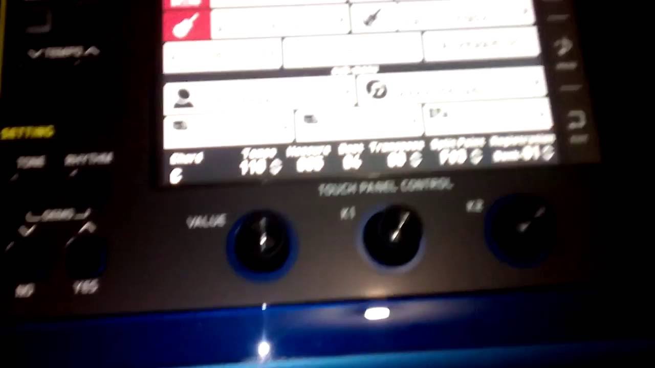 CASIO MZ-X500 ADVANCED KEYBOARD TEST - SERVICE MODE BUTTON - YouTube