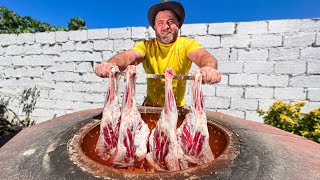 This Is The Most Delicious Meat I've Eaten! Lamb Legs In A Tandoor screenshot 2