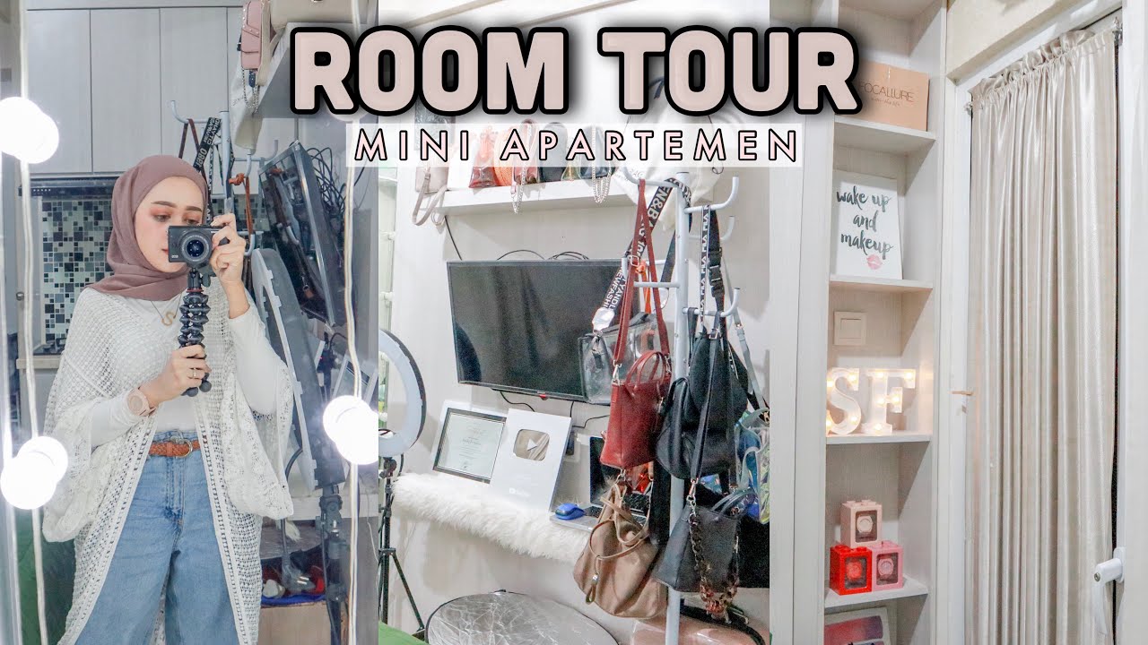 ROOM TOUR MINI APARTEMEN 2019 (Indonesia) | Seviq Febinita