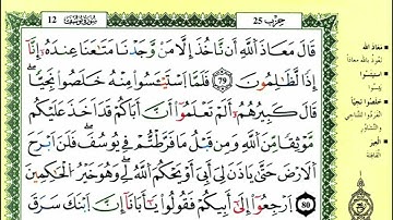 86-79: الصفحة 245 :سورة يوسف من الآية