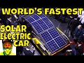 World's Fastest Solar Electric Car - Sunswift eVe - UNSW Solar Race Team - World Solar Challenge