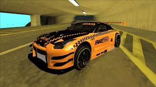 Realistic Crash Testing Nissan GTR Nismo (Fake Taxi) | GTA San Andreas