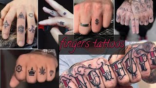 TOP BEST SIMPLE FINGER TATTOOS MAN AND WOMAN |