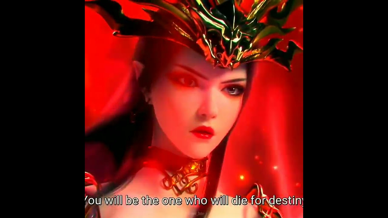 hai bodong and queen medusa attitude fight status | Shi zhiyou die sad love moment #btth #shorts