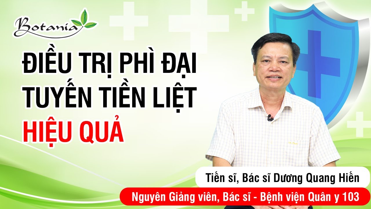 Cách cải thiện bệnh phì đại tuyến tiền liệt hiệu quả