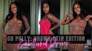 Oh Polly Embellished Dresses- Brown Skin Edition 🤎 #OhPollyHaul screenshot 2