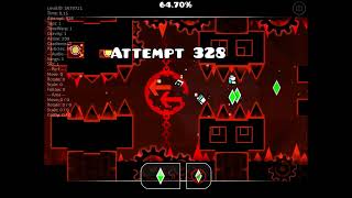 Doing a practice run on cataclysm! #geometrydash #gaming #screentime 