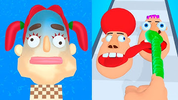 Sandwich Runner VS Finger Runner 3D - All Levels SpeedRun Gameplay Android iOS