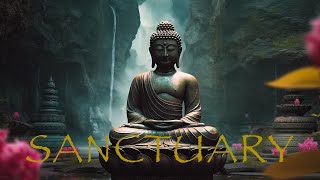 SANCTUARY - Flute Meditation Music 🌿 flauta curativos tibetanos 🌿BANSURI 528 hz