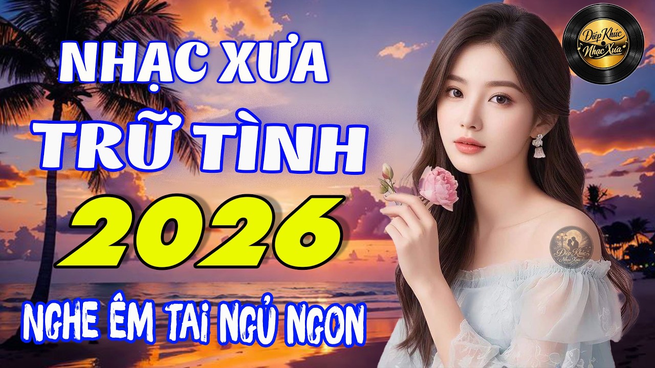 Điệp Khúc Nhạc Xưa Dễ Nghe Dễ Ngủ, LK BOLERO Mới Nhất Dễ Ngủ, Toàn Bài Hay Không Quảng Cáo