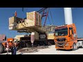 Disassembly And Pulling The Huge LG1750 Liebherr Crane - Anipsotiki SA/Poultidis Lift And Transport